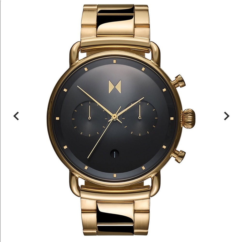 MVMT BLACKTOP CHAMPION GOLD OVERSIZED WATCH | 47MM | WITH EXTRA STRAP
